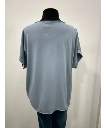 Camiseta bolsillo Palmera - Camisetas y Tops Tallas Grandes