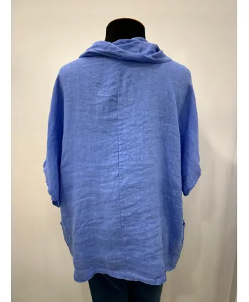 Blusa cuello Aire - Blusas Tallas Grandes