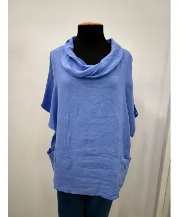 Blusa cuello Aire - Blusas Tallas Grandes