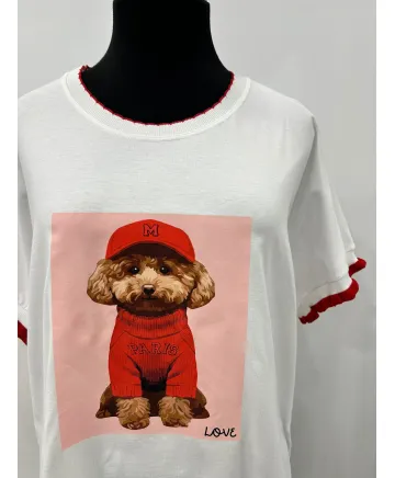 Camiseta mascota Paris - Camisetas y Tops Tallas Grandes