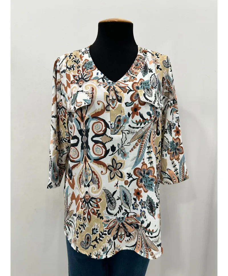 Blusa tachas Real - Ropa de noche