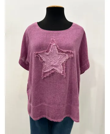 Camiseta motivo Stella - Camisetas y Tops Tallas Grandes