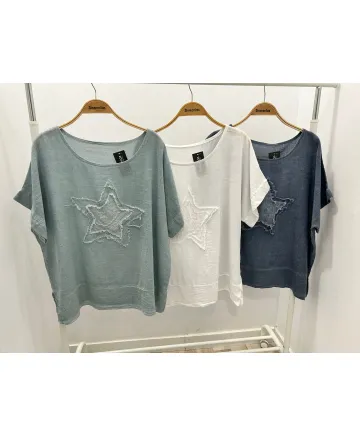 Camiseta motivo Stella - Camisetas y Tops Tallas Grandes