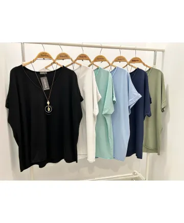 Camiseta basica Sport - Ropa tallas grandes mujer moderna