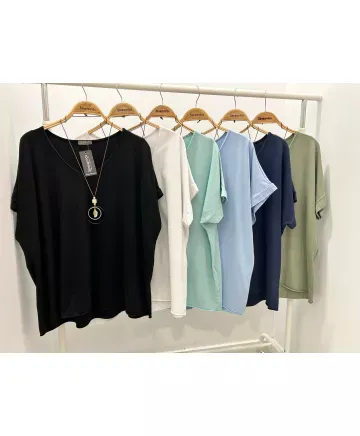 Camiseta basica Sport - Ropa tallas grandes mujer moderna