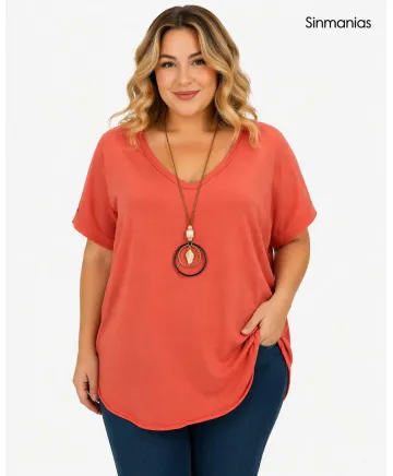 Camiseta basica Sport - Camisetas y Tops Tallas Grandes