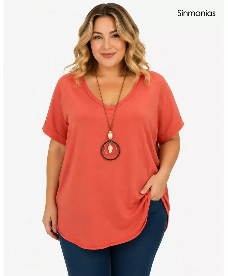 Camiseta basica Sport - Camisetas y Tops Tallas Grandes