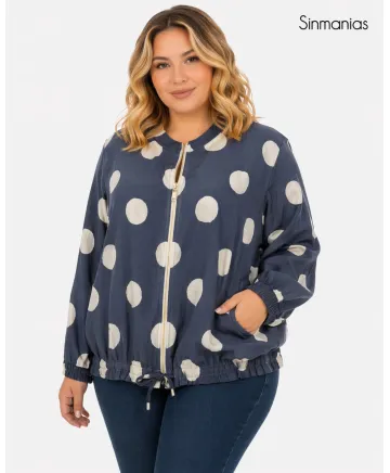 Chaqueta bomber Lunari - Chaquetas Tallas Grandes