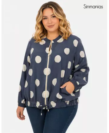 Chaqueta bomber Lunari - Chaquetas Tallas Grandes