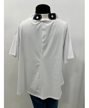 Camiseta combiada Italy - Camisetas y Tops Tallas Grandes