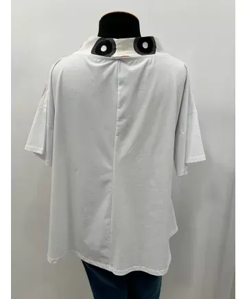 Camiseta combiada Italy - Camisetas y Tops Tallas Grandes