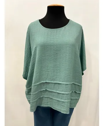 Blusa tablas Global - Ropa tallas grandes mujer moderna