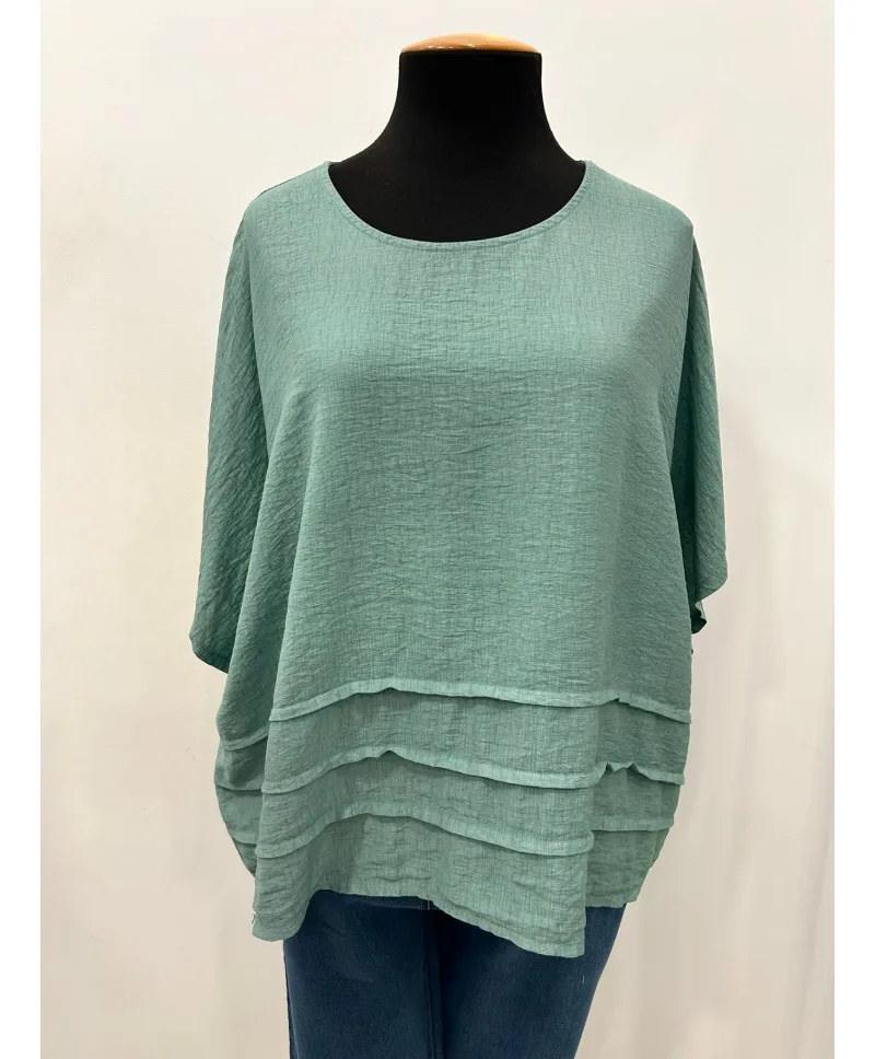 Blusa tablas Global - Ropa tallas grandes mujer moderna