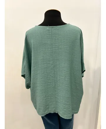 Blusa tablas Global - Ropa tallas grandes mujer moderna