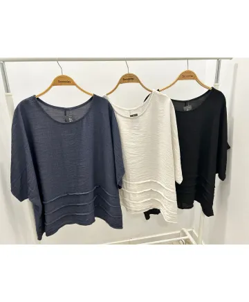 Blusa tablas Global - Ropa tallas grandes mujer moderna