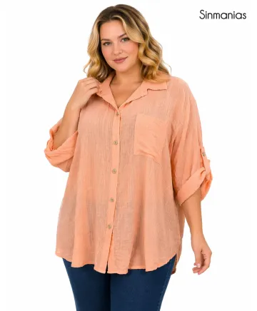 Camisa bambula Miami - Camisas Tallas Grandes