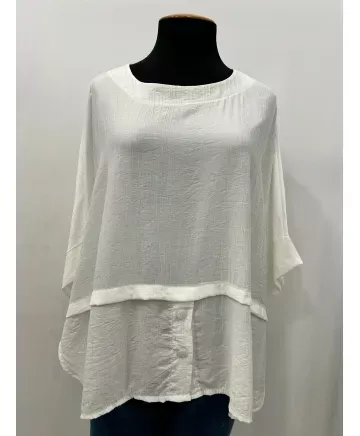 Blusa fluida One - Ropa tallas grandes mujer moderna