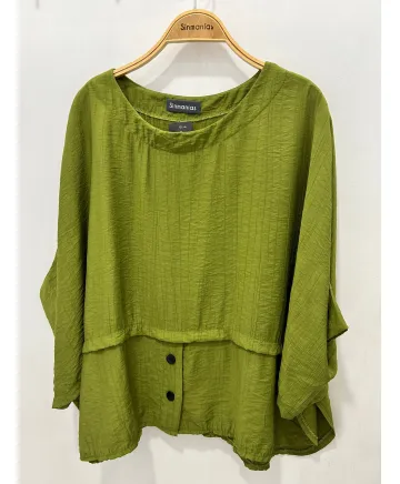 Blusa fluida One - Ropa tallas grandes mujer moderna