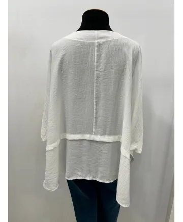 Blusa fluida One - Ropa tallas grandes mujer moderna