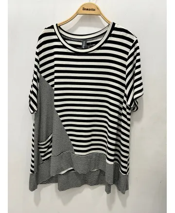 Camiseta marinera Ancla - Ropa tallas grandes mujer moderna