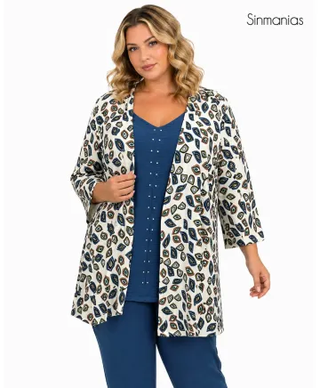 Blusa doble Mirlo - Camisetas y Tops Tallas Grandes