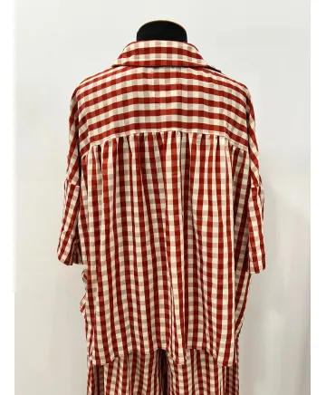 Camisa cuadros Almudena - Camisas Tallas Grandes