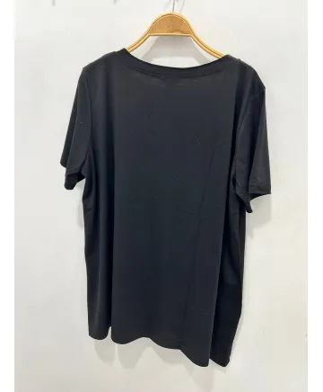 Camiseta negra Desigual - Camisetas y Tops Tallas Grandes