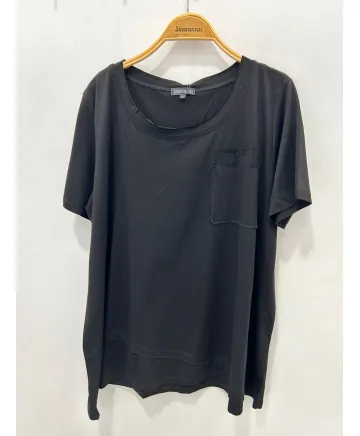 Camiseta negra Desigual - Camisetas y Tops Tallas Grandes