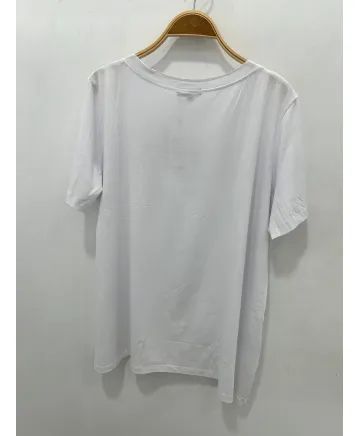 Camiseta blanca Desigual - Camisetas y Tops Tallas Grandes