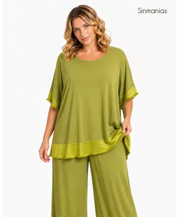 Camiseta basica  Rakel - Camisetas y Tops Tallas Grandes