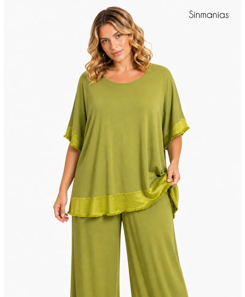 Camiseta basica  Rakel - Camisetas y Tops Tallas Grandes