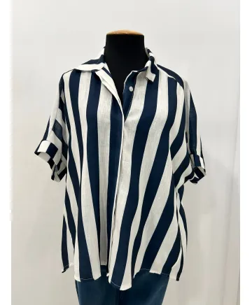 Camisa rayas Mastil - Ropa tallas grandes mujer moderna