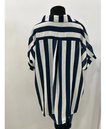 Camisa rayas Mastil - Ropa tallas grandes mujer moderna