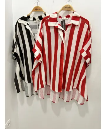 Camisa rayas Mastil - Ropa tallas grandes mujer moderna