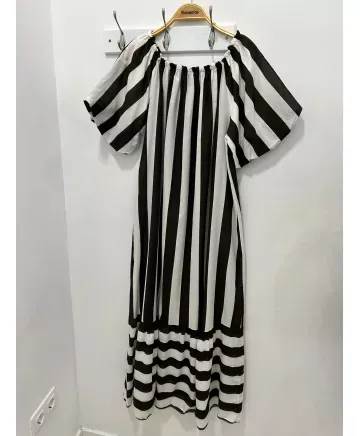 Vestido rayas Mexico - Ropa tallas grandes mujer moderna