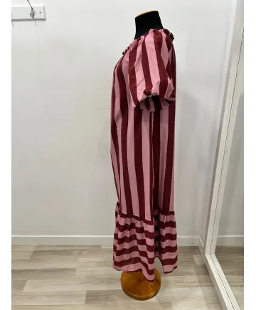 Vestido rayas Mexico - Ropa tallas grandes mujer moderna