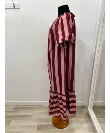 Vestido rayas Mexico - Ropa tallas grandes mujer moderna