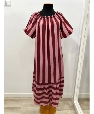 Vestido rayas Mexico - Ropa tallas grandes mujer moderna