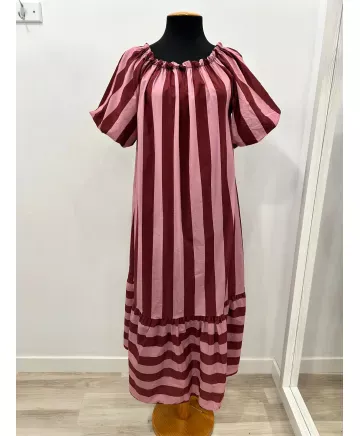 Vestido rayas Mexico - Ropa tallas grandes mujer moderna