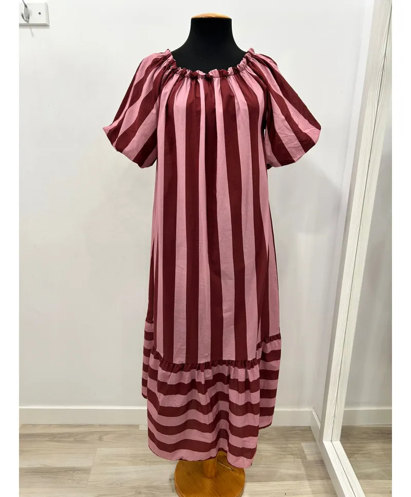 Vestido rayas Mexico - Ropa tallas grandes mujer moderna