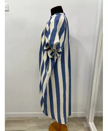 Vestido rayas Mastil - Vestidos Tallas Grandes