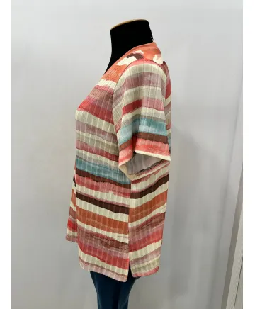 Camiseta trazos Solei - Camisetas y Tops Tallas Grandes