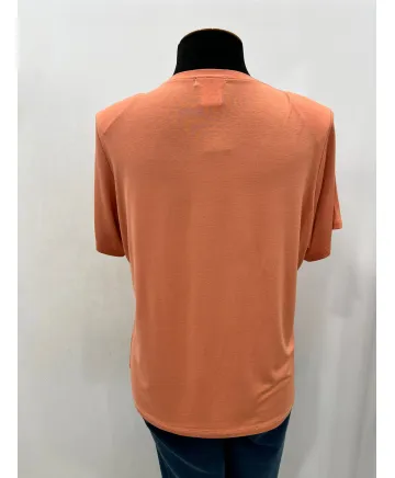 Camiseta naranja Leo - Ropa tallas grandes mujer moderna