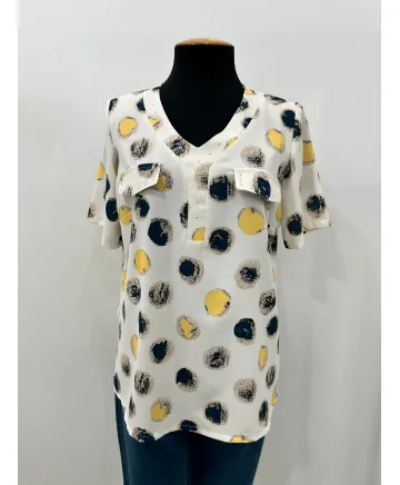 Blusa tachas Amapola - Blusas Tallas Grandes