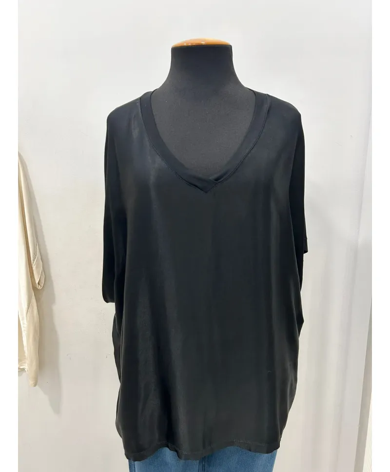 Camiseta rasete Bea - Ropa tallas grandes mujer moderna