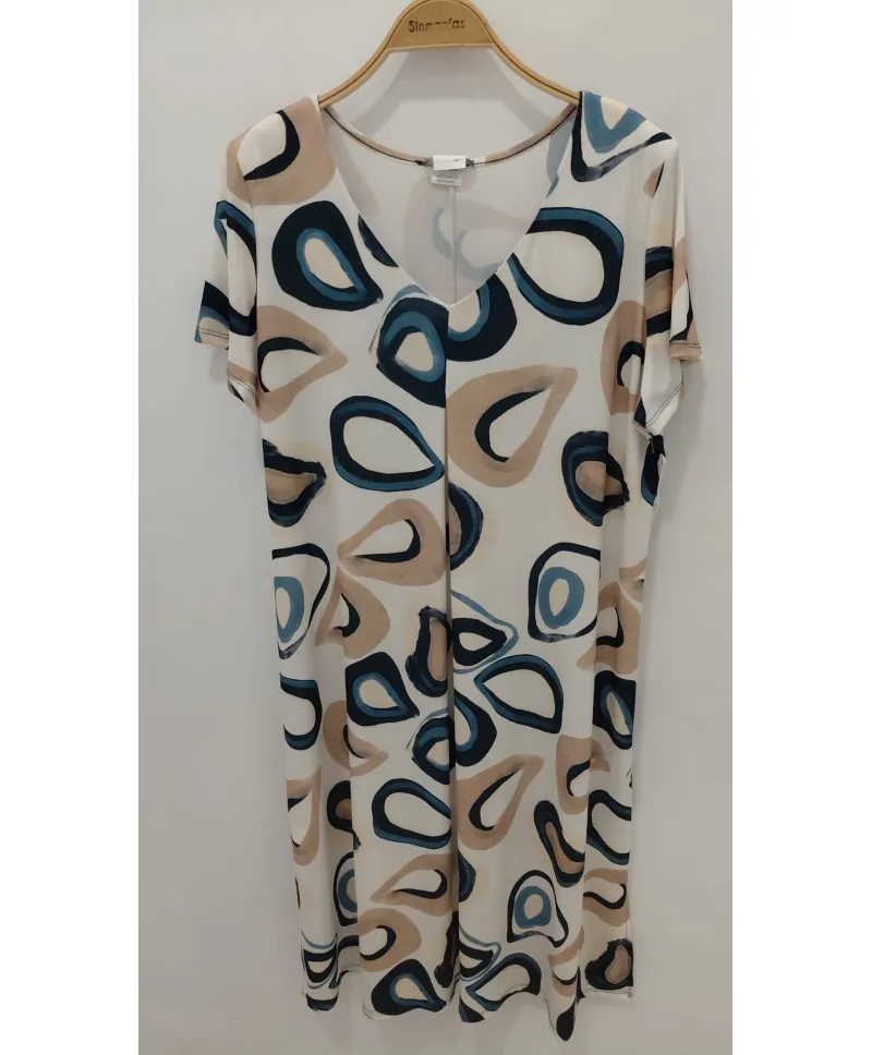 Vestido pliegue Sahara - Vestidos Tallas Grandes