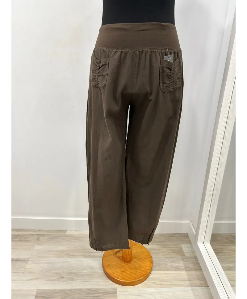 Pantalon bolsillos Caribe - Pantalones Tallas Grandes