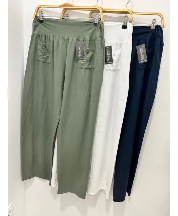 Pantalon bolsillos Caribe - Pantalones Tallas Grandes