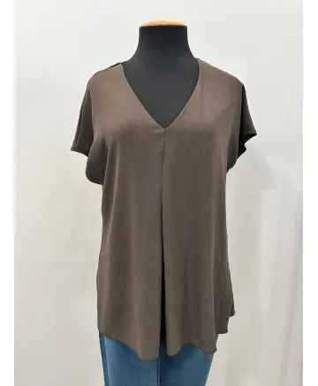 Blusa pliegue Irene - Blusas Tallas Grandes