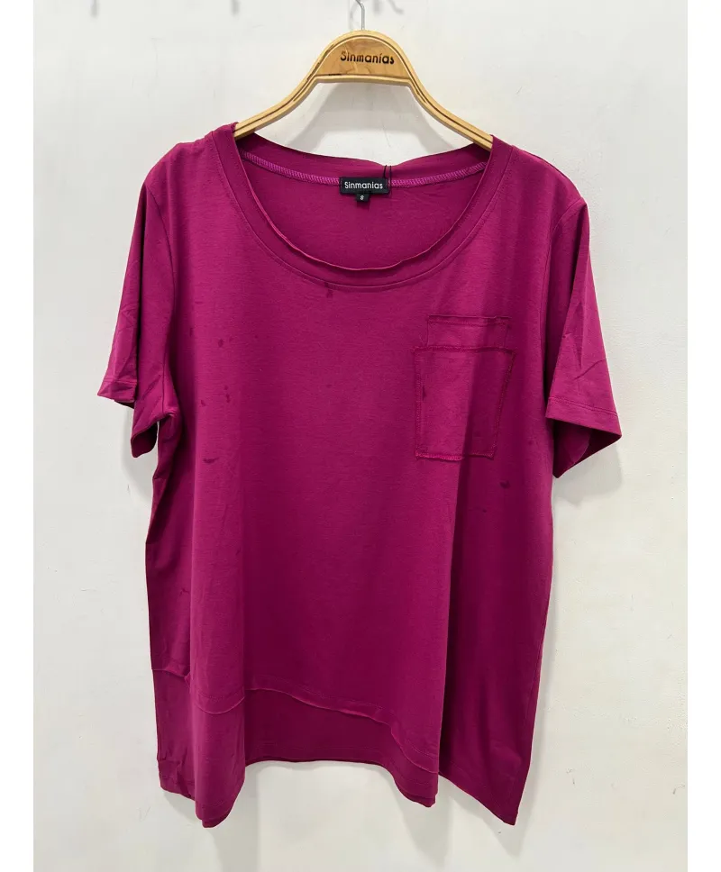 Camiseta buganvilla Desigual - Camisetas y Tops Tallas Grandes